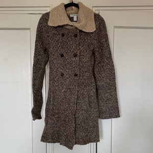 Stewart Brown 100% Mongolian Cashmere Sweater Jacket